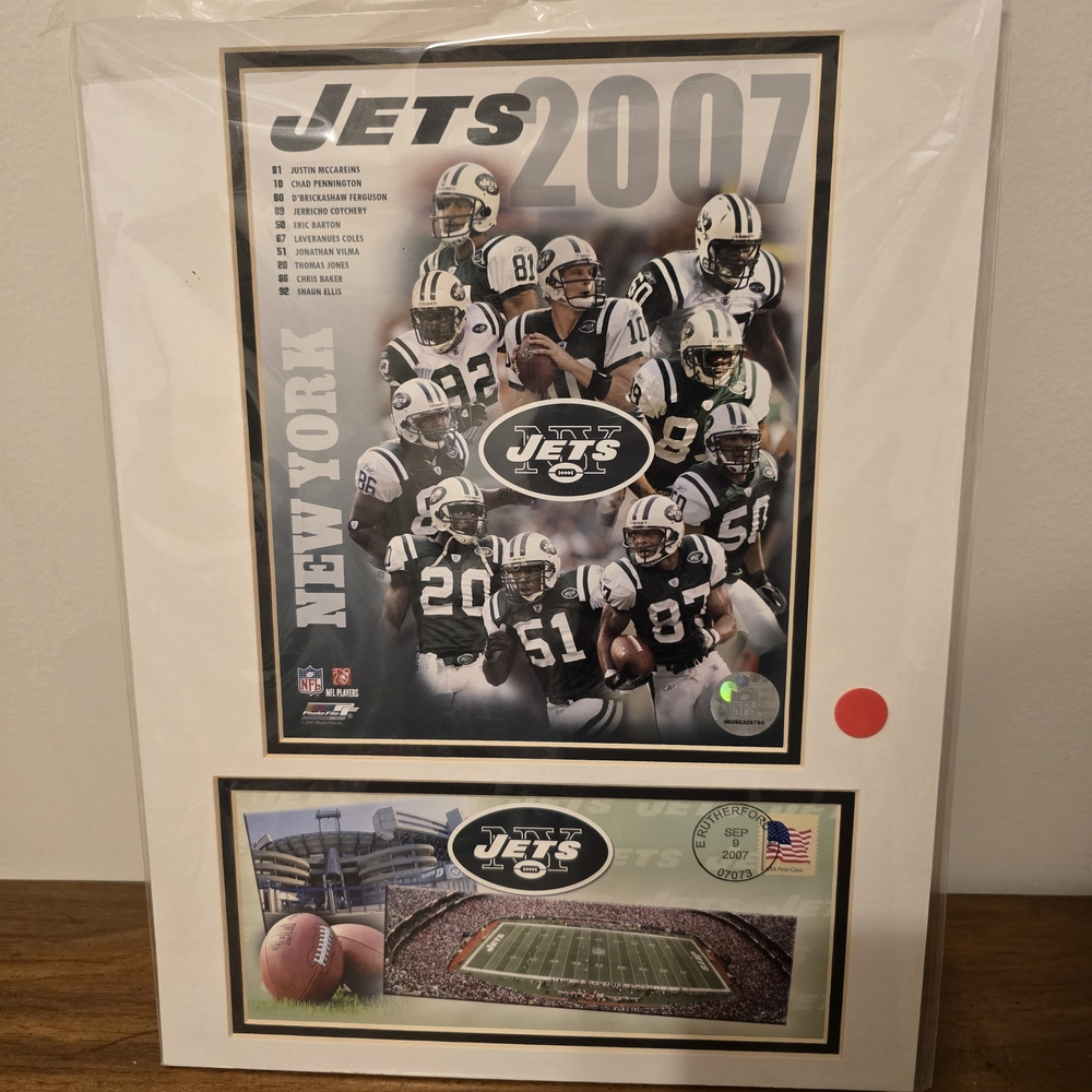 New York Jets 2007 Framed Collage